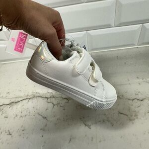 The Children's Place White Sneakers with Velcro